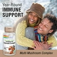 thumbnail image 3 of Solaray Organically Grown Fermented Mushroom Complete 600 mg (60 VegCaps), 3 of 6