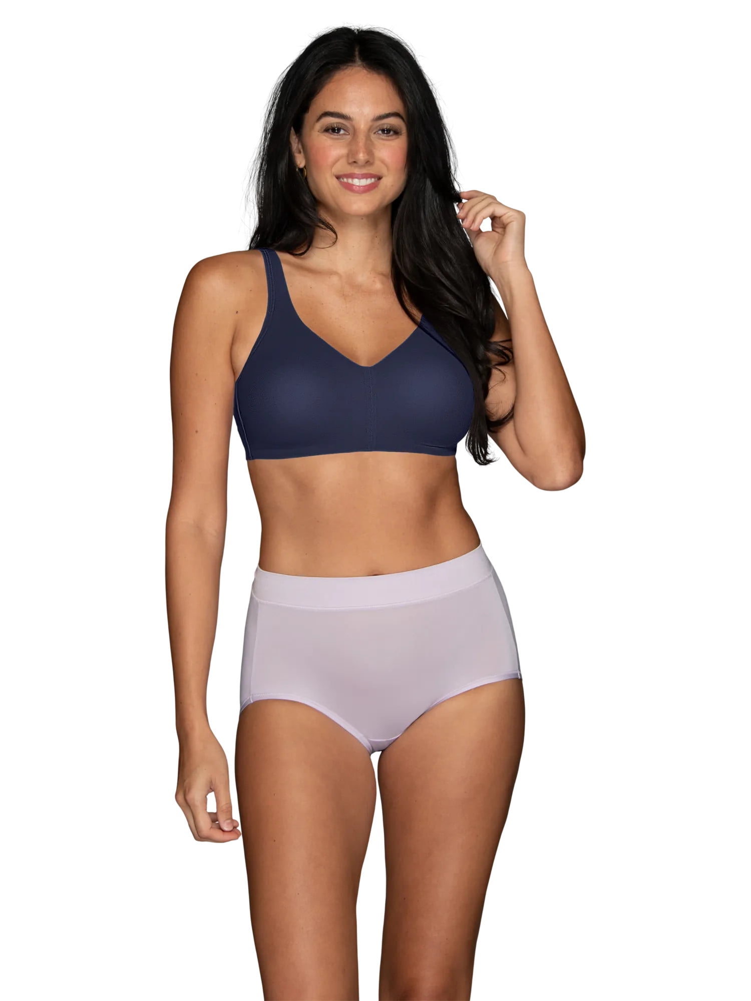 Vanity Fair Radiant Collection Women's 360 Comfort Brief Underwear, 3 Pack, Sizes S-5XL