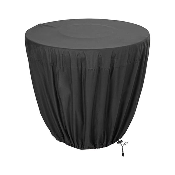 TKORW Protective Cover Fountain Covers Oxford Fabric Bird Bath Cover 210D Black