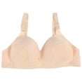 thumbnail image 1 of Gibobby Brasier para mujer Ropa interior de mujer Push Up Sin anillo de Confort Sujetador ajustable(Beige,46), 1 of 3