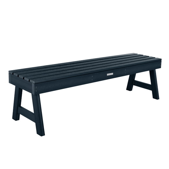 Highwood Weatherly 5ft Picnic Bench - 2-Person, Eco-friendly, Synthetic Wood