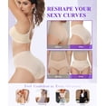 thumbnail image 5 of Body Shaper for Women Tummy Control Shapewear Leggings Seamless Butt Lifter Panties High Waist Trainer Thigh Slimmer, 5 of 8