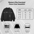 thumbnail image 4 of Instant Message - Dragon Flying Out Of Book Women's Oversized Fleece Crew Sweatshirt, 4 of 4
