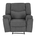 thumbnail image 1 of Sillón Reclinable Mecedora Konrads 1 Plaza Gris, 1 of 12