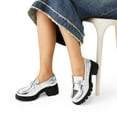 thumbnail image 7 of DREAM PAIRS Loafers for Women, Platform Chunky Loafers Slip On Casual Shoes with Fur Lining, 7 of 7