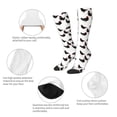 thumbnail image 3 of Rateoe Funny Chicken Pattern Women’s Knee High Crew Socks,Trouser Socks Comfortable, Breathable, Moisture-Wicking and Soft, 3 of 6