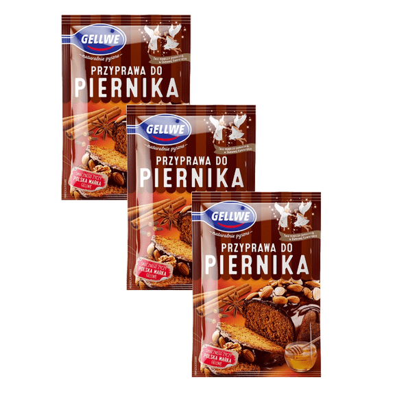 Gellwe spice mix GINGERBREAD cookies & desserts 3 x 40g