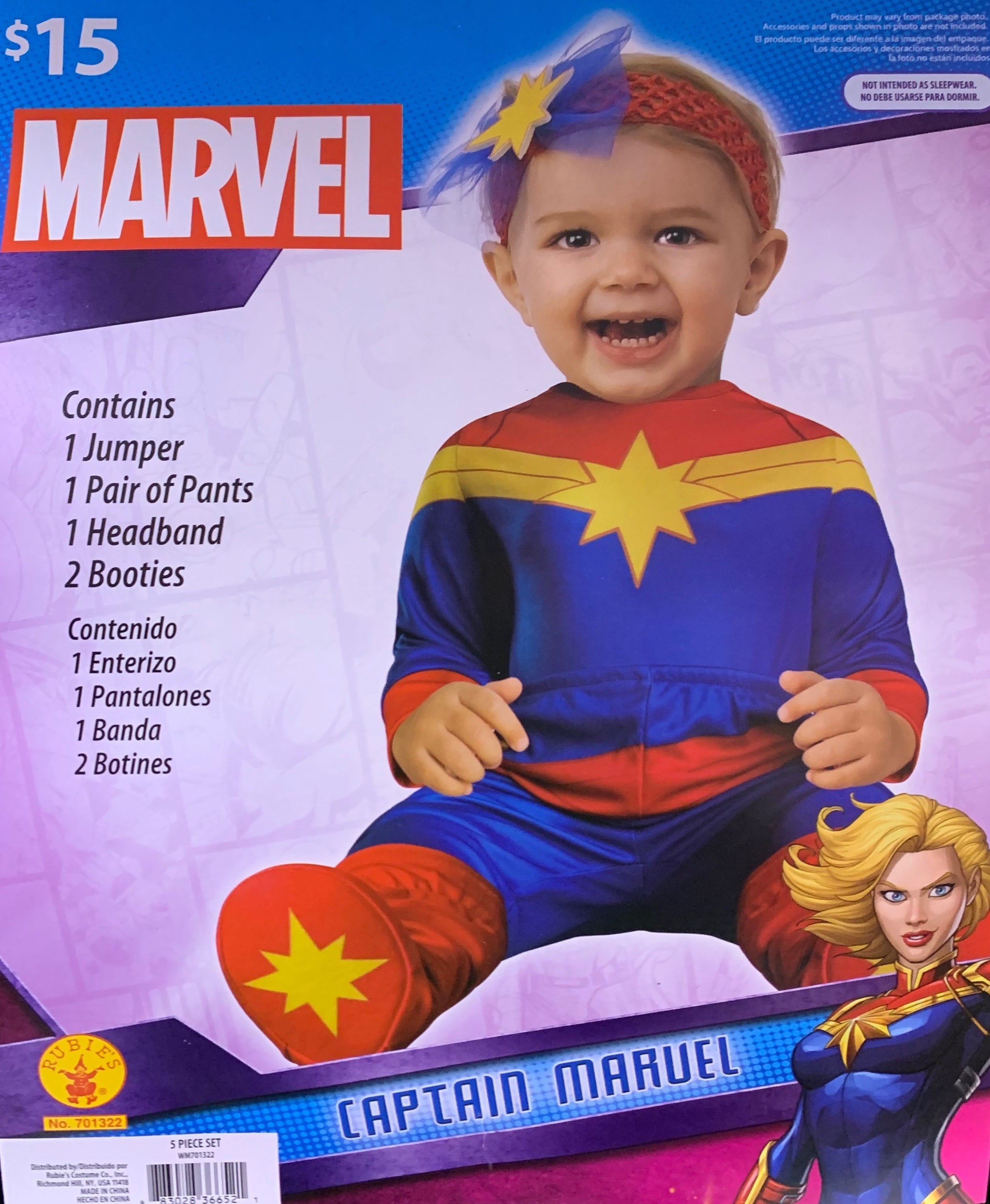 Rubies Costume Co. Captain Marvl 12-18m