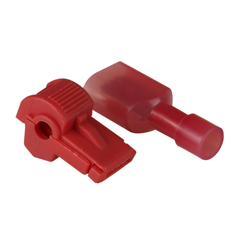 40pcs Ttype Quickdisconnect Wire Fast Connector Terminal Block