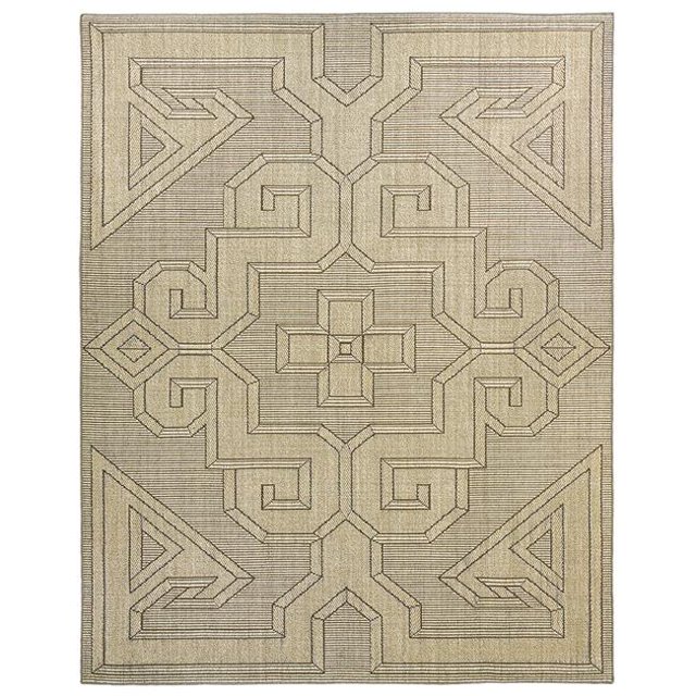 Due Process Stable Trading Sisal de Tapis Braxton Salt & Pepper Area Rug, 4 x 6 ft.