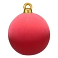 thumbnail image 2 of 15.7 In Giant Inflatable Velvet Christmas Balls, Inflatable Flocked Christmas Ball, Large Blow Up Outdoor Velvet Inflatable Christmas Ornaments,Xmas Porch Lawn Yard Holiday, 2 of 9