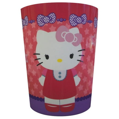 sanrio hello kitty bathroom trash can - walmart sanrio hello kitty bathroom trash can - walmart