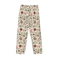 thumbnail image 3 of Lsque Squirrel In The Forest Print Men's Pajama Pants, Lounge Pant - Comfortable Home Wear,Elastic Waistband, Stylish Design-Small, 3 of 9