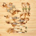 thumbnail image 2 of YOITEA Silvervine Stick Toy Cute: 4PCS Funny Portable Fake Feather Cat Chew Toy Kitten Catnip Toy Training Animal Anxiety Relief Funny, 2 of 4