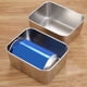 thumbnail image 3 of CAJA DE ALMACENAMIENTO DE ACERO INOXIDABLE, LONCHERA DE METAL FÁCIL MANTENIOLO LA COMIDA FRESCA Multipósito para restaurantes, 3 of 7