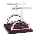 thumbnail image 2 of Khall Newton's Cradle Steel Ball Physics Science Pendulum Desk Fun Toy Gift, Balls Decor, 2 of 8