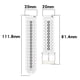 thumbnail image 4 of Correa De Repuesto Compatible Con Samsung Galaxy Watch4 40/42/44/46 Mm /Watch4 Classic Silicone Watch Band seitruly EL017274-07, 4 of 5