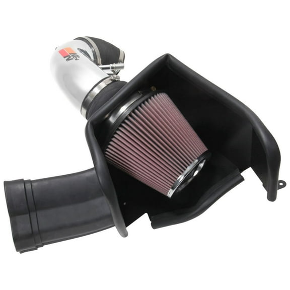 K&N Cold Air Intake Kit: High Performance, Guaranteed to Increase Horsepower: 2018-2020 FORD (Mustang GT) 69-3540TP