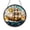 Acrylic 3.5 Inch, variant on Vintage Sailing Ship Stained Glass Style Window Suncatcher, Decorative Hanging Panel Ornament for Ocean Lover Window Art and Coastal Home Decor