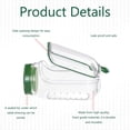 thumbnail image 4 of 2-Pack Salad Pod Container Set | Side-Opening Lunch Jars for Meal Prep | Leakproof  with Dressing Cups & Bowl Lids (Set of 2), 4 of 6