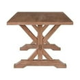 thumbnail image 3 of Harbor House Farmhouse Trestle Table, 3 of 6