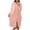 Pink, variant on SAZBJOJN Robes for Women Plus Size Absorbent Towel Hood Nightgown Loose Fit Soft Casual Full Length Loungewear Robe Bedroom Home Must Haves Size 75x100 White