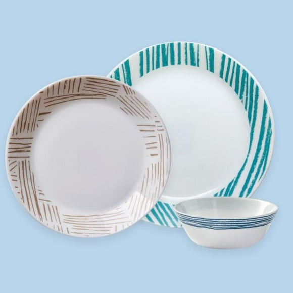 Corelle® Everyday Expressions Geometrica 12-pc Dinnerware Set