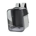thumbnail image 3 of Gazechimp Cat Backpack Carrier for Carrying Cats Dogs for Outdoor Activities Traveling gray, 3 of 8