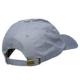 thumbnail image 4 of Skiing Embroidered Unstructured Washed Cap - Grey OSFM, 4 of 5
