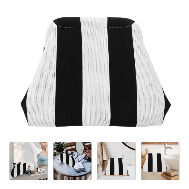 IDEANATEGRATE Bolsa Para Maquillaje Multifuncional De Rayas Para Viaje Y Almacenaje En Material Resistente