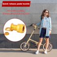 thumbnail image 1 of Hebilla De Pedal Pedal de liberación rápida Hebilla rápida Adaptador de fijación de montaje de cuadro de bicicleta portátil, 1 of 3