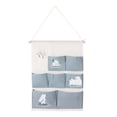 thumbnail image 2 of Easy For Storage Storage Bag, Hanging Storage Bag, Travel for Holiday Gift Blue Bear, 2 of 8