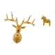 thumbnail image 5 of Escultura De Pared De Cabeza De Ciervo De Resina Bohemia Y Figura De Caballo Dala Sueco, Obra De Arte Animal Coleccionable Para La Decoración De La Entrada De La Estantería De La Oficina En, 5 of 8