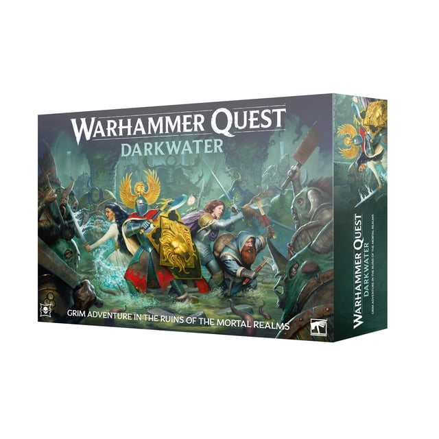 Juego de mesa Warhammer Quest Darkwater Age of Sigmar 2025