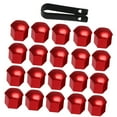 thumbnail image 1 of 20pcs Universal 17mm Wheel Nut Covers Lug Nut Caps Screw Protector, 1 of 7