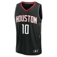 thumbnail image 2 of Men's Fanatics Jabari Smith Jr. Black Houston Rockets Fast Break Replica Player Jersey - Statement Edition, 2 of 3