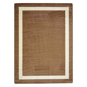 Mocha Rum - Kid Essentials - Misc Solid Color Area Rugs Portrait, 5'4