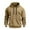 Khaki, variant on CONFREE Men's Hoodies Solid Color Hoodies For Men Long Sleeve Casual Pullover Hooded Sweatshirts With Pockets