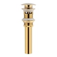 thumbnail image 2 of VIFER Stopper, Kitchen Bathroom Basin Sink Solid Brass Pop Up Drain Stopper with Overflow Hole, 2 of 7