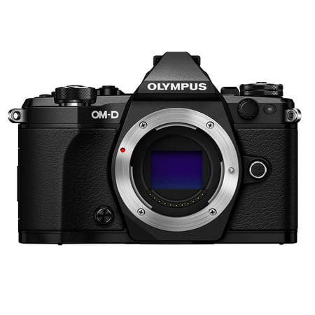 Olympus OM-D E-M5 Mark II Mirrorless Camera Body, Black