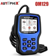 Autophix OM129 Car Code Reader Battery Test Engine Code Reader Car Diagnostic Scan Tool OBD2 Scanner Automotive Scanner Read Code Clear Code Scan for OBD OBD2 Cars