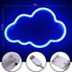 thumbnail image 3 of Nubes de neón LED, producto de decoración navideña para vacaciones, luz de modelado, luz de noche con forma de corazón para niña, energía eficiente, 3 of 5