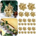 thumbnail image 4 of Pascua Artificial Con Purpurina 5 51 Pulgadas 25 Uds. para Navidad (dorado), 4 of 4