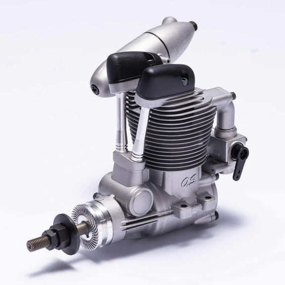 OS Engines 3AY00 O.S. FS-64V 61T2 W/F-4051 SILENCER OSMG901 Glow Engines 4 Stroke Airplane