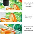 thumbnail image 5 of Tropical Leaves Outdoor Tablecloth with Umbrella Hole for Rectangle Table, Waterproof Green Leaf Patio Table Cloth with Zipper - 60 x 102 inches, 5 of 6