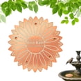 thumbnail image 4 of 1PCS Bird Bath Purification Disk Pure Copper Outside Winter Solar Powerful Birdbath Wild Bird Pedestal Cleaner Humming Feeder Cage Dispenser Heater Ground Garden Lover Women Gift, 4 of 9