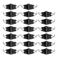 thumbnail image 5 of Fyearfly Máscaras Antipolvo, 20 Unidades, Ligeras, Ajustables, Transpirables, Lavables, Reutilizables, para Hombres y Mujeres, Deportes Al Aire Libre (Negro), 5 of 5