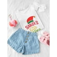 thumbnail image 3 of Santa's Little Helper Christmas T-Shirt Toddler -Image by Shutterstock,  2 Toddler, 3 of 4