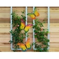 thumbnail image 2 of Decoración de pared de mariposas de metal, decoración de pared para cocina, exterior, valla, jardín, patio, juego de 3 adornos de mariposas, regalo hecho a mano para interiores o exteriores, regalos, 2 of 6