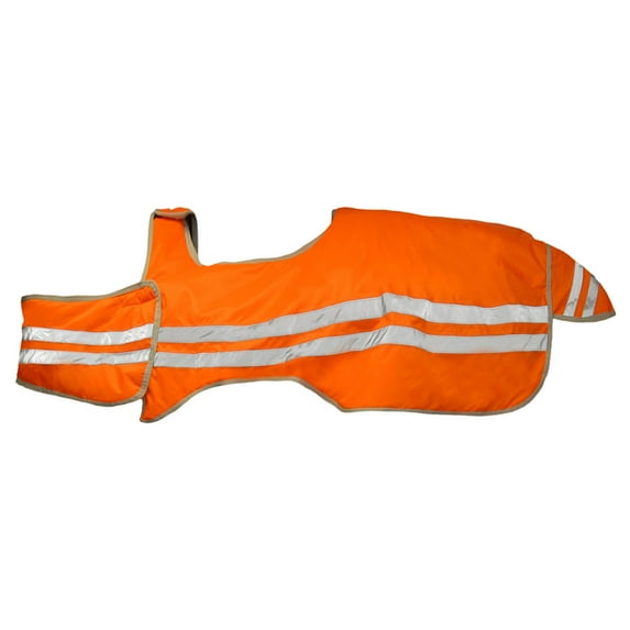 Horze Reflective Riding Rug Orange 78